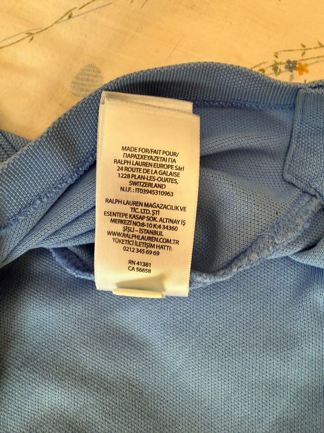 Polo Ralph Lauren XL - Azul Cielo - Hombre