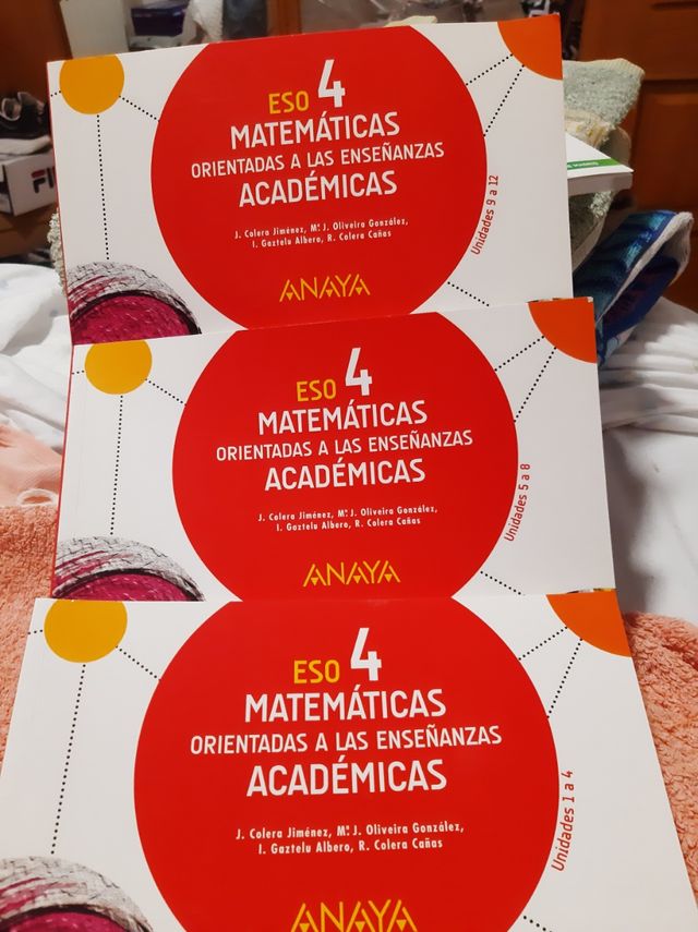 4 Eso Matemáticas Académicas- Ed  ANAYA