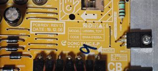 Despiece tv Samsung UE65TU7025K