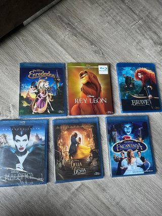Blu-rays Disney - 6 Películas
