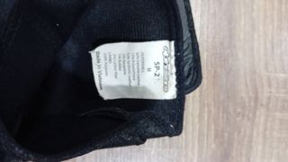  Espaldera y guantes moto