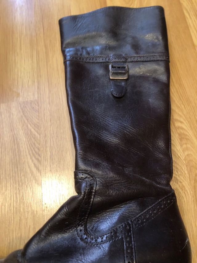 Botas Marrón Piel - Altas