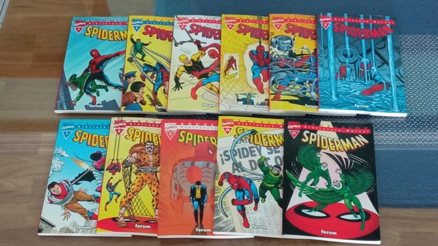Comics Spiderman biblioteca Marvel