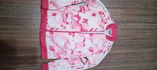 Chaqueta Adidas rosa niña