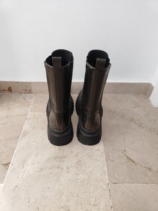 Botas Pull&Bear negras - talla 39