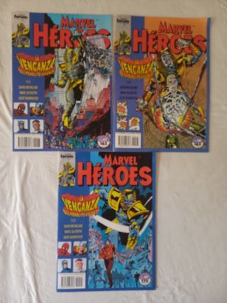 Marvel Heroes 47-49, la Venganza del Monolito