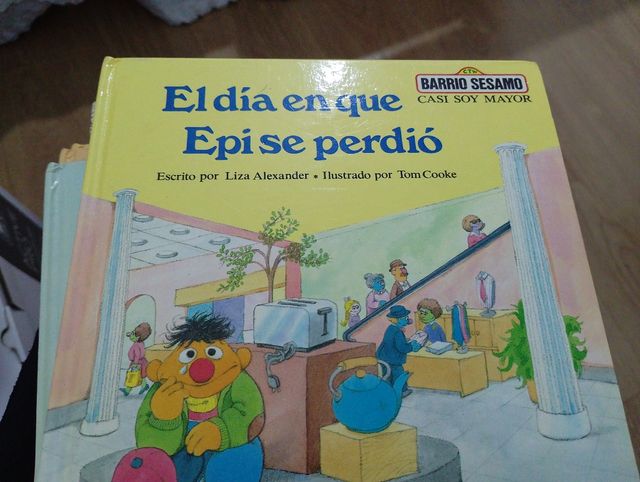 Libros Barrio Sésamo