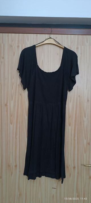 Vestito premaman nero tg M