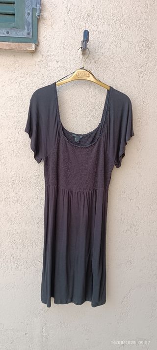 Vestito premaman nero tg M