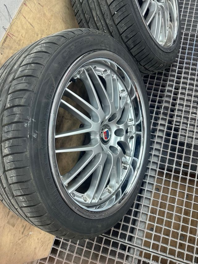 Llantas 5x114,3 cromadas en 18”