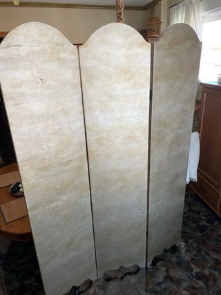 Biombo 3 hojas estilo vintage