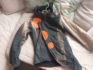 Chaqueta Polar Hippie - Marrón Naranja