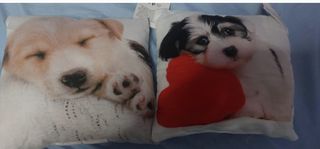 2 Cojines perros - Decoración
