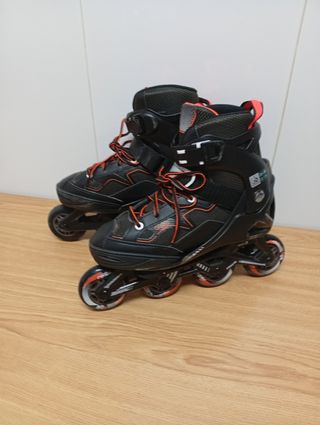 Patines Oxelo niño con bolsa y protecciones