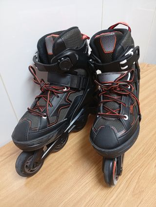 Patines Oxelo niño con bolsa y protecciones