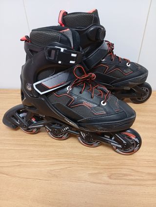Patines Oxelo niño con bolsa y protecciones