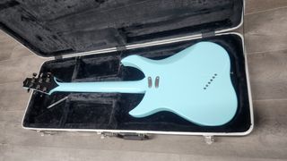Guitarra eléctrica azul + funda