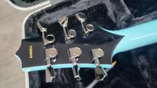 Guitarra eléctrica azul + funda