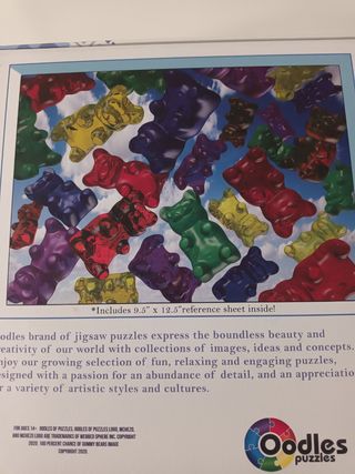 Puzzle 1000 piezas Osos Gominola