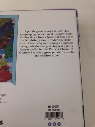 Puzzle 1000 piezas Osos Gominola