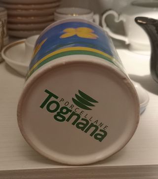 Tazza TOGNANA | fiori gialli