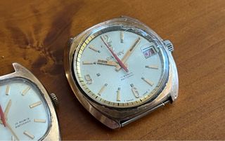 3 Relógios Cauny vintage corda