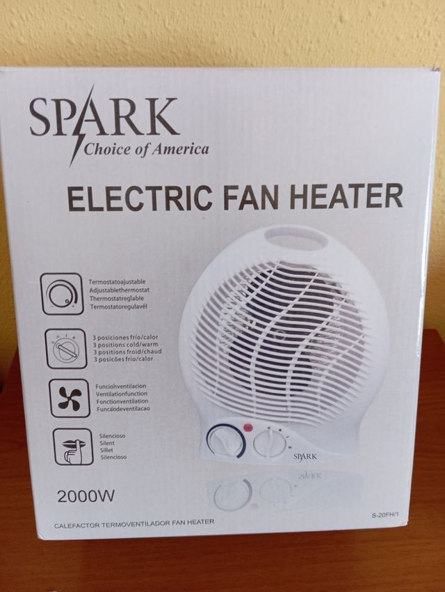 Calefactor SPARK blanco
