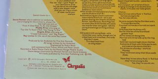 LP Jethro Tull - Too Old to Rock & Roll