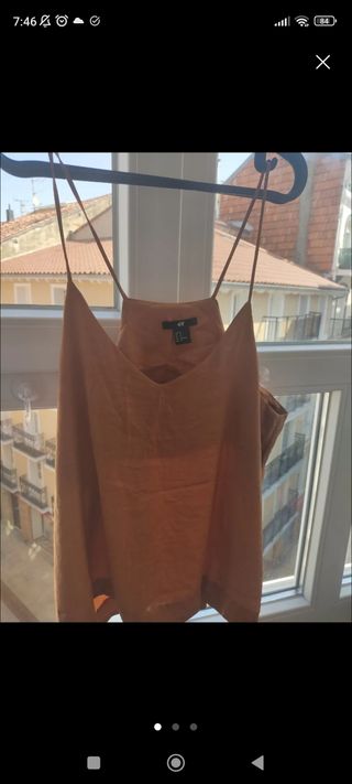 Top H&M marrón - Talla 44