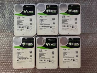 DISCHI RIGIDI DA 16 TB HDD SEAGATE EXOS SATA 3.5" -96 TB