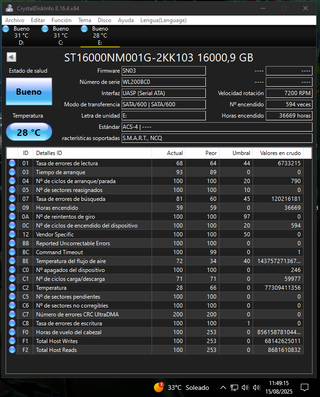 DISCHI RIGIDI DA 16 TB HDD SEAGATE EXOS SATA 3.5" -96 TB