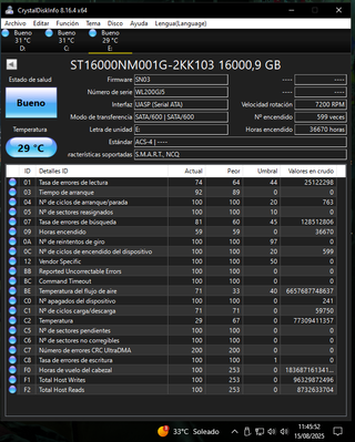 DISCHI RIGIDI DA 16 TB HDD SEAGATE EXOS SATA 3.5" -96 TB