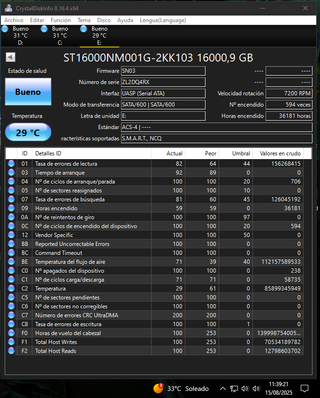 DISCHI RIGIDI DA 16 TB HDD SEAGATE EXOS SATA 3.5" -96 TB