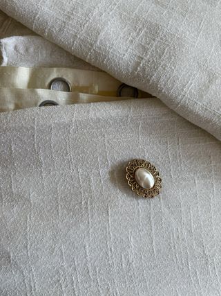 Cortina lino blanco roto - calidad.  276 x 252