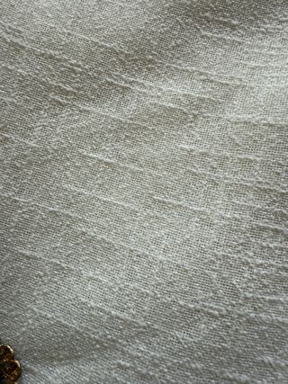 Cortina lino blanco roto - calidad.  276 x 252