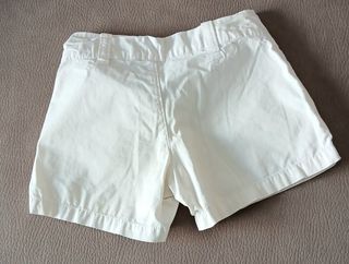 4 shorts niña - beige, blanco y vaqueros 