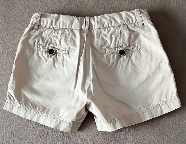 4 shorts niña - beige, blanco y vaqueros