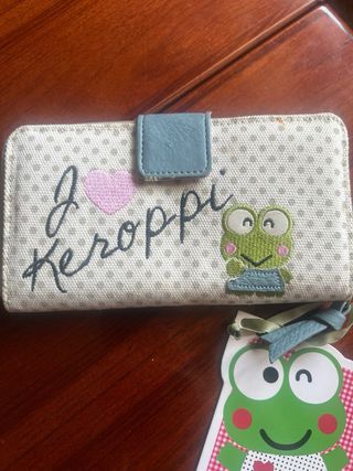 Portafoglio Keroppi vintage mai usato