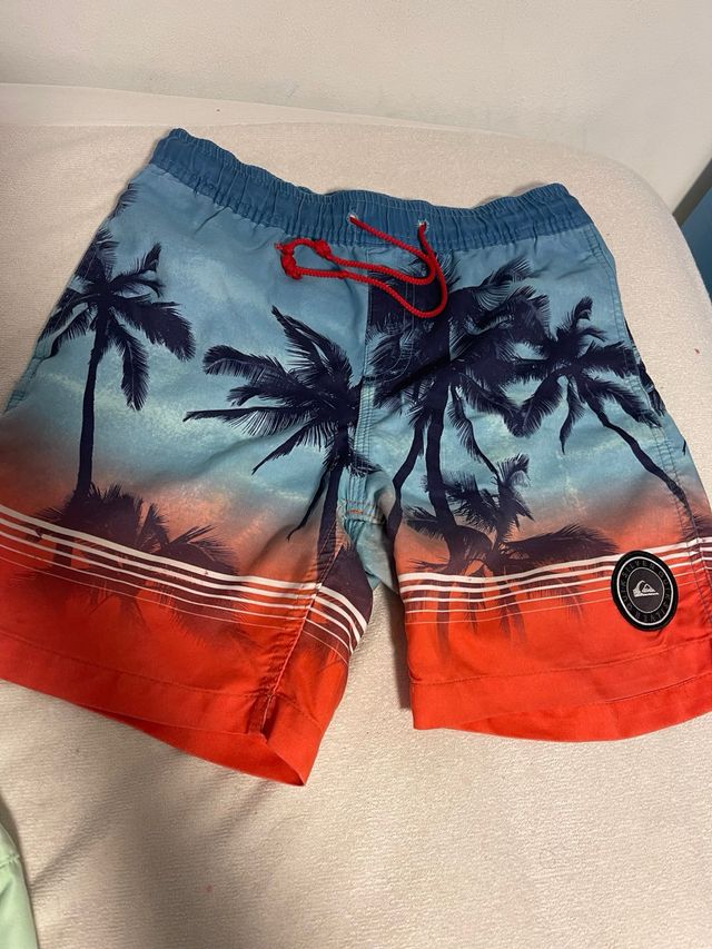 3 Bañadores NIÑO Quiksilver M Talla 12
