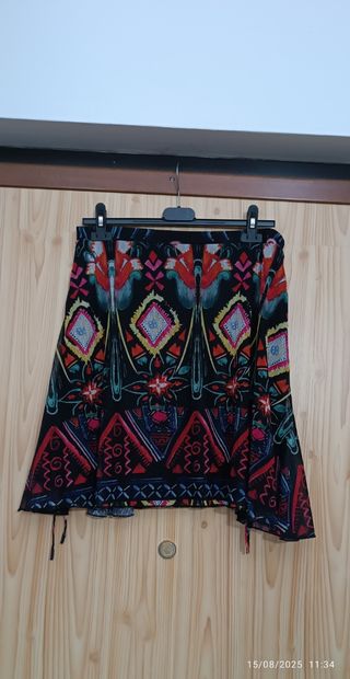 Gonna donna multicolor tg L