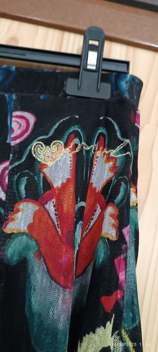 Gonna donna multicolor tg L