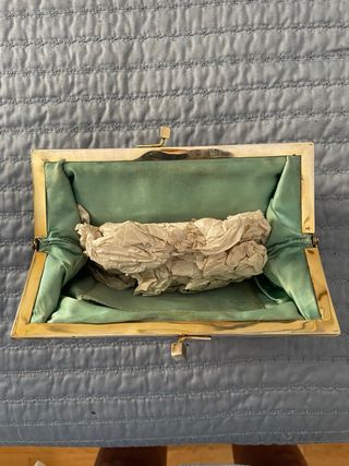 Bolso negro fiesta vintage