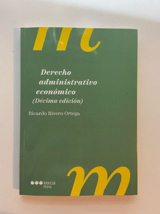 Derecho administrativo económico 10.ª ed.