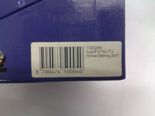 Audi R10 TDI #2 Winner Sebring ́07 LTDA X/125