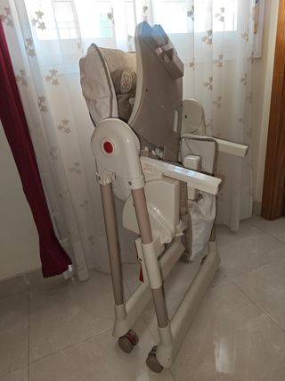 Silla trona bebé plegable