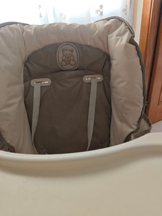 Silla trona bebé plegable