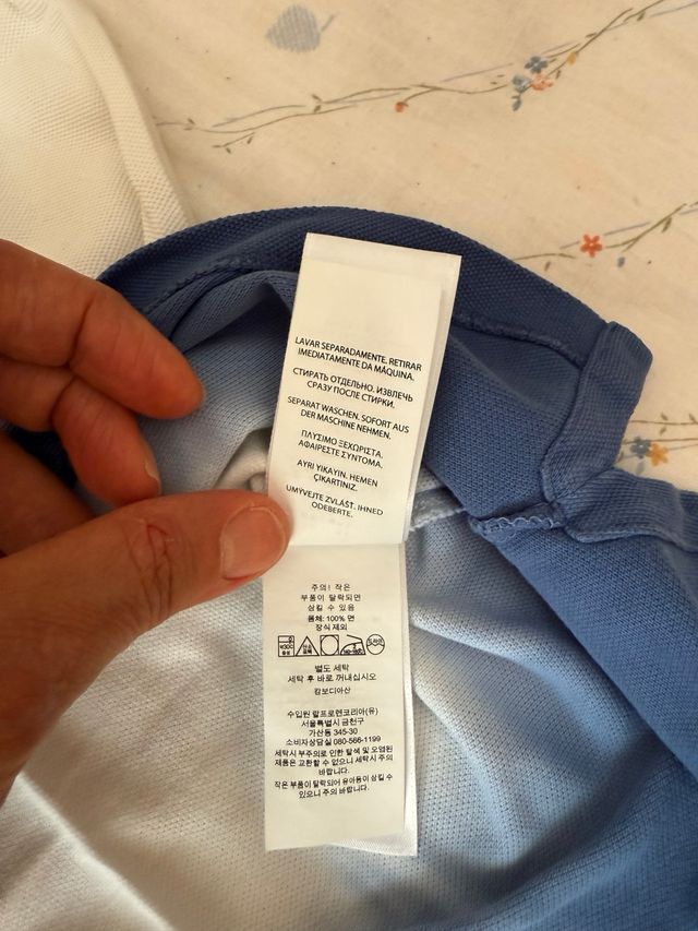 Polo Ralph Lauren hombre XL degradé azul-amarillo