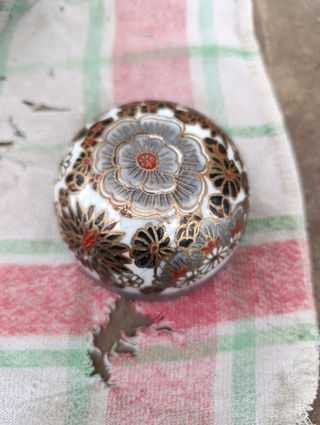 Jarrón chino vintage - Porcelana