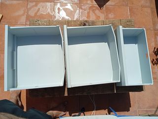 Cajones frigorífico 45cm: 3uds