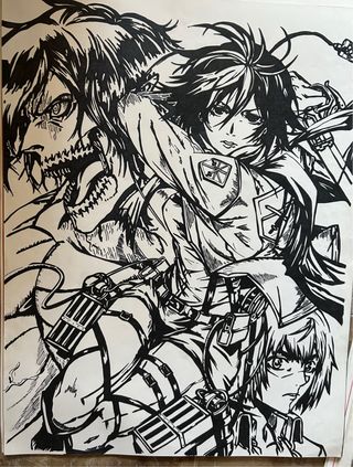 Dibujos Attack on Titan